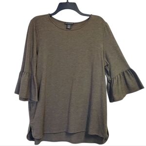 Adrianne Papell Women's Olive Green Top
